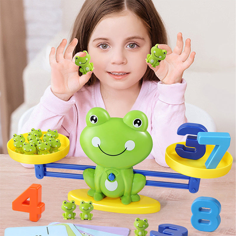 BalanceMath Montessori Kids Math Scale Toy for Hands-On Counting and Early Learning