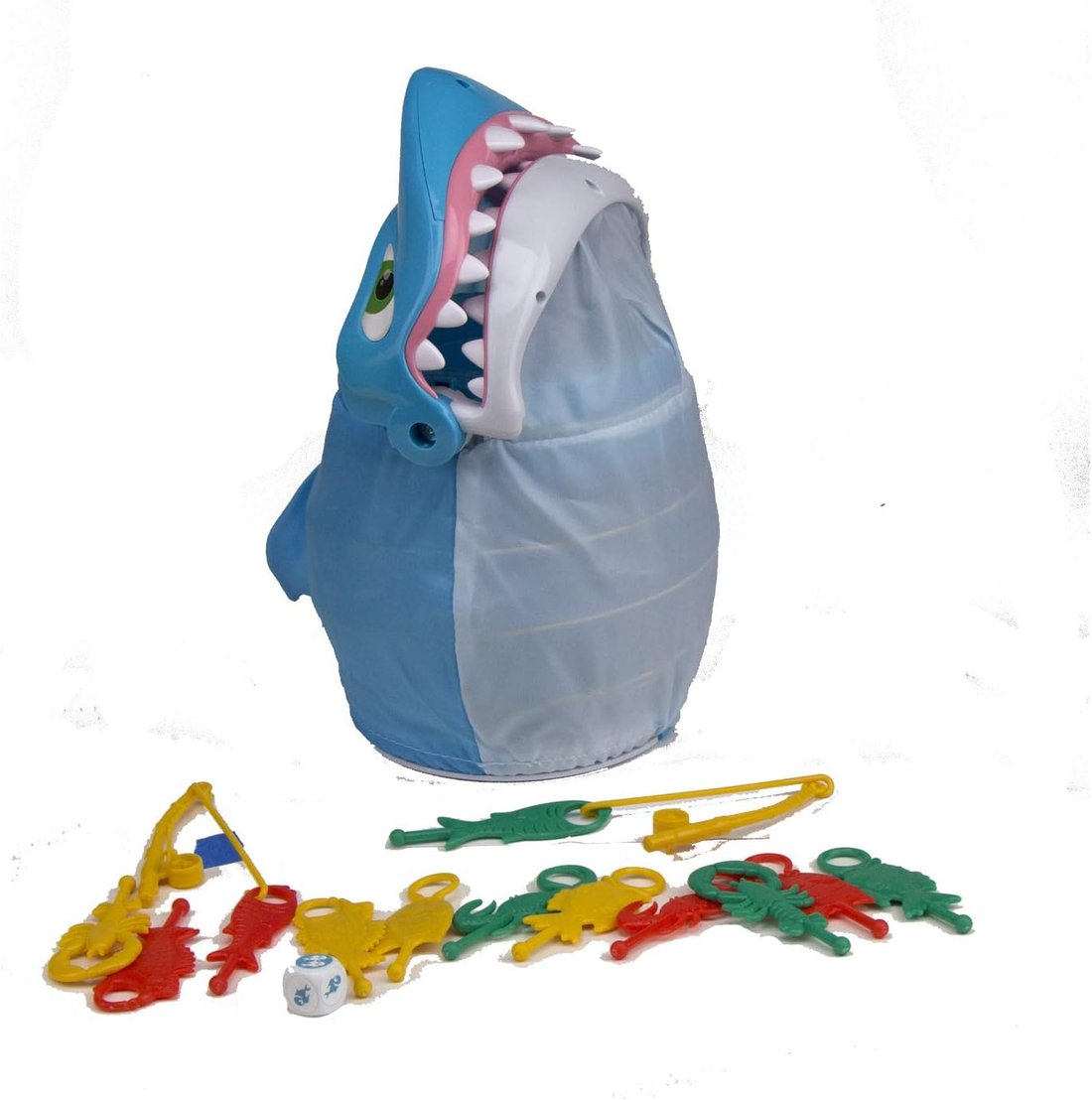 ChompShark Shark Bite Action Game with Fishing Pieces for Kids Family Play