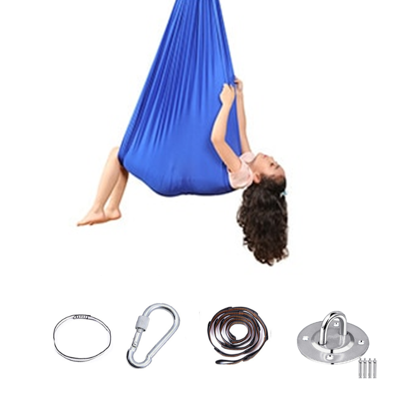 CalmiSwing Indoor Sensory Hammock Swing Calming Therapy Play Seat for Kids