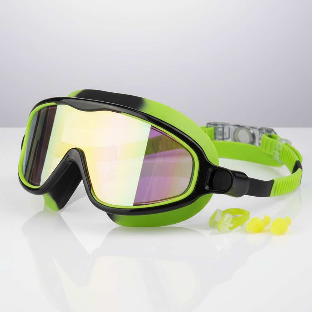 AquaGuard Kids Anti-Fog Swim Goggles Set, Leak-Resistant UV Protection for Pool & Beach