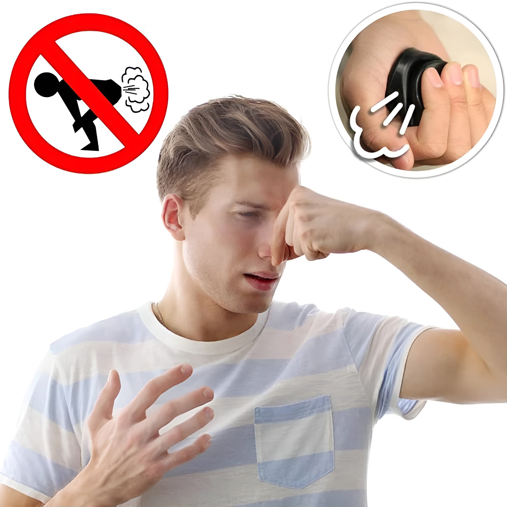 LaughPop Realistic Fart Prank Sound Maker, Funny Joke Gag Toy for Kids & Adults