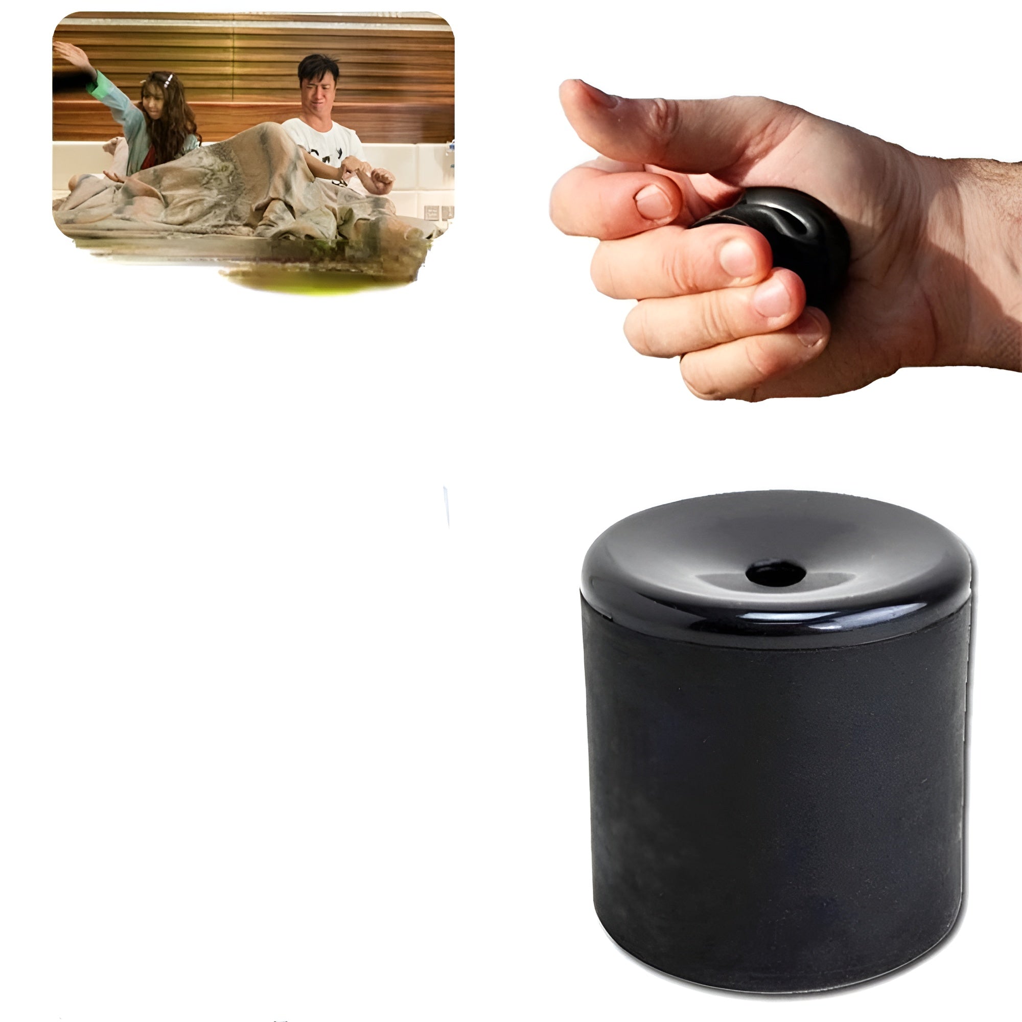 LaughPop Realistic Fart Prank Sound Maker, Funny Joke Gag Toy for Kids & Adults