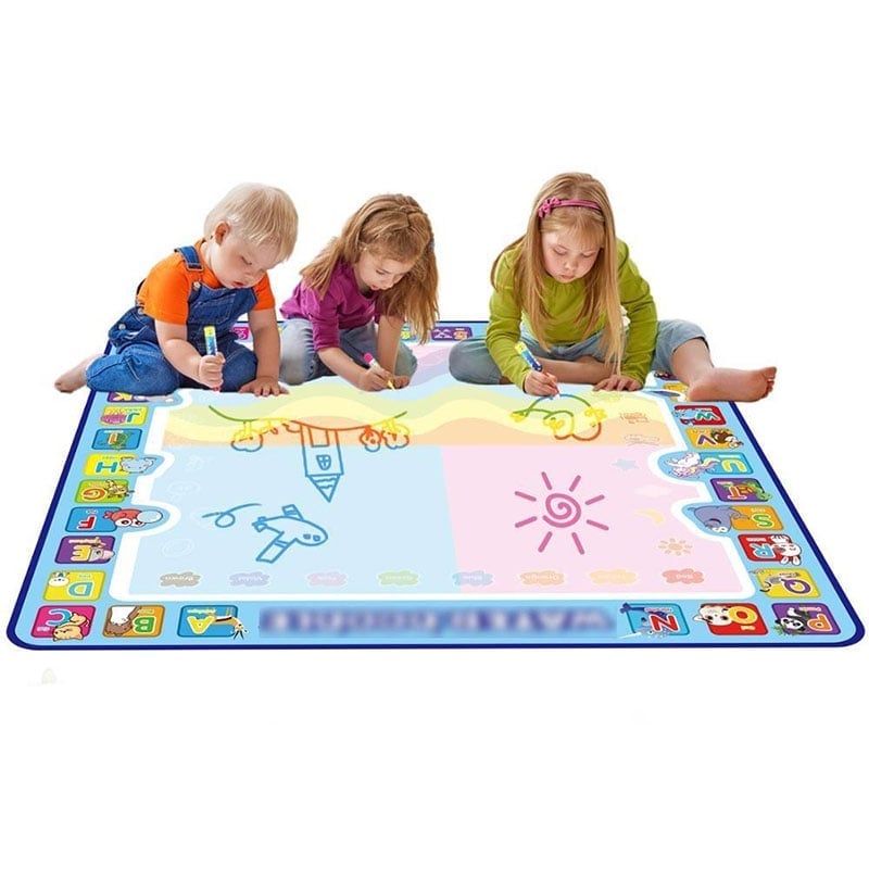AquaArt Adventure Mat – Reusable Water Drawing Mat for Kids Learning & Play