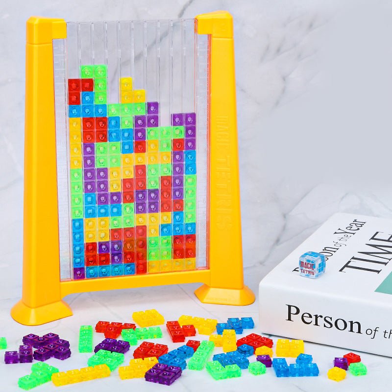 BlockLogic Kids Spatial Puzzle Board Game for Problem Solving and Creative Thinking