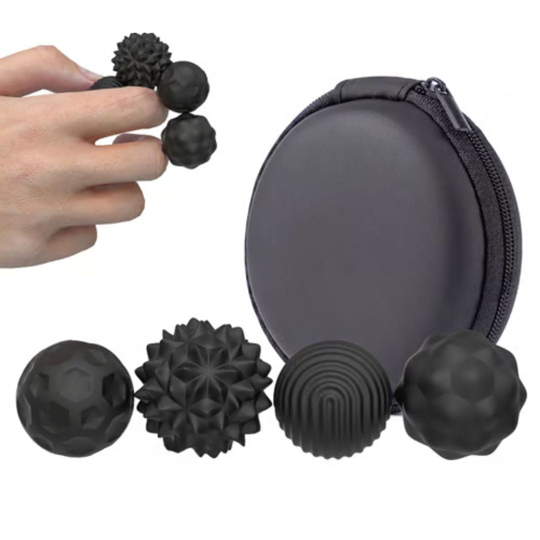 CalmiSnap Magnetic Sensory Stress Balls Toy for Kids and Adults Fidget and Focus Play