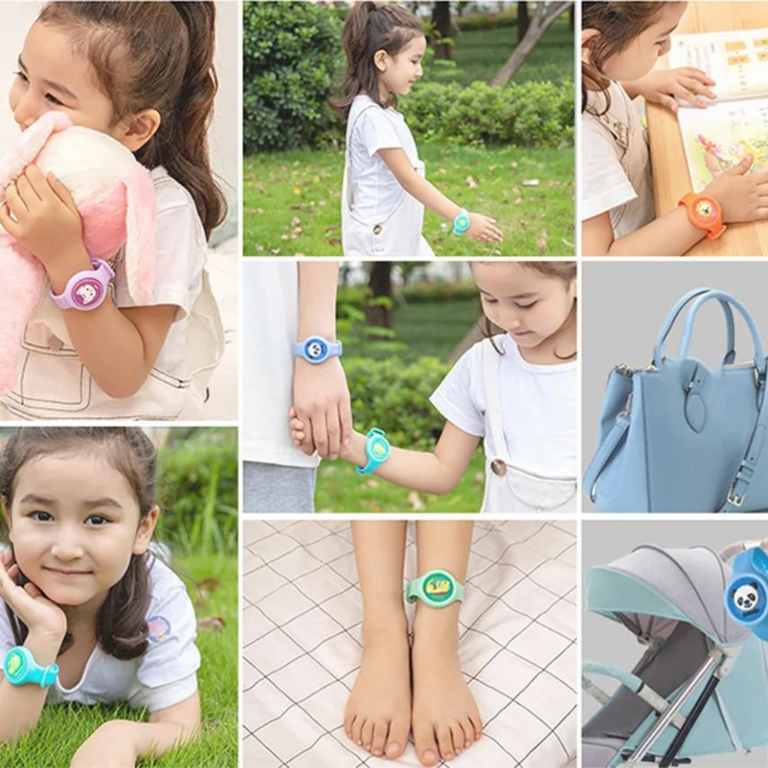 BugAway Kids Mosquito Repellent Bracelet, Natural DEET-Free Protection