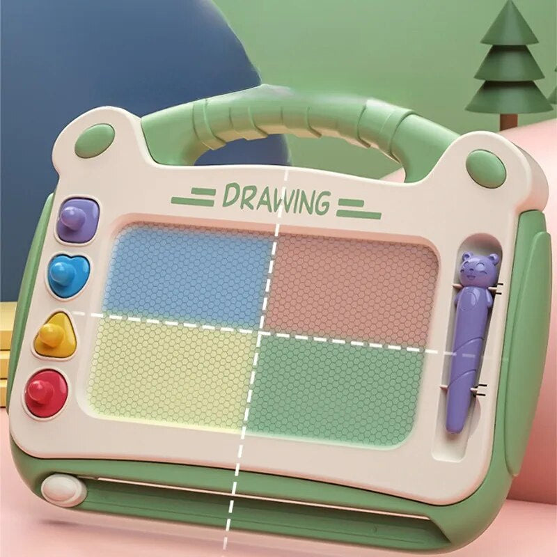 DoodleJoy Kids Magnetic Drawing Board – Mess-Free Creative Sketch Tablet for Toddlers