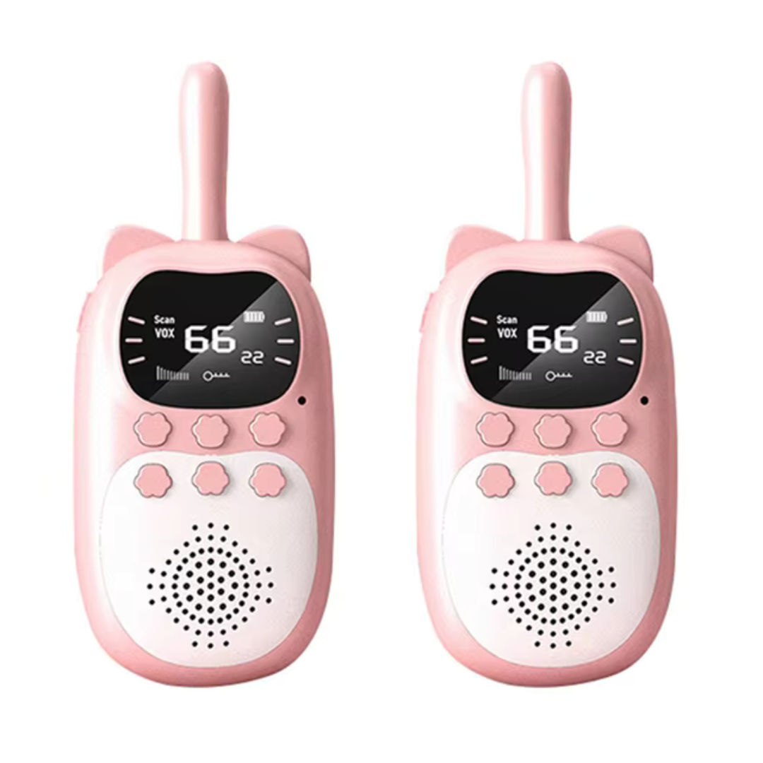 TalkTrail Rechargeable Walkie Talkies for Kids, 3km Range Outdoor Play Set