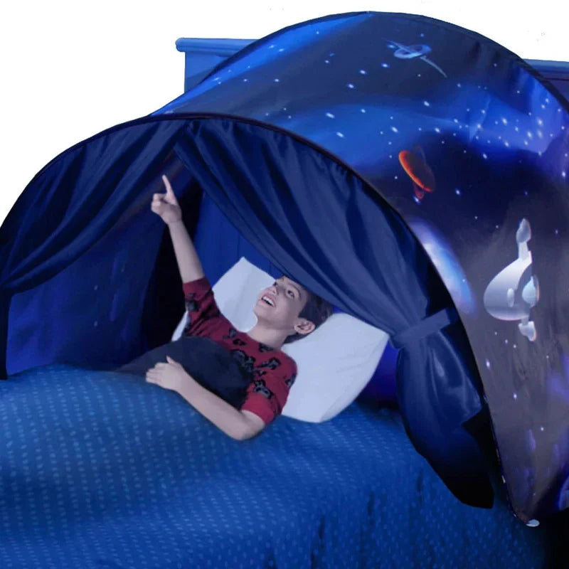DreamDome Magical Bed Tent for Kids, Enchanted Sleep & Play Canopy