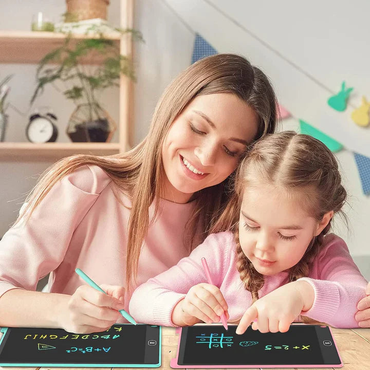 DrawEase LCD Writing and Drawing Board for Kids Reusable Creative Play Pad