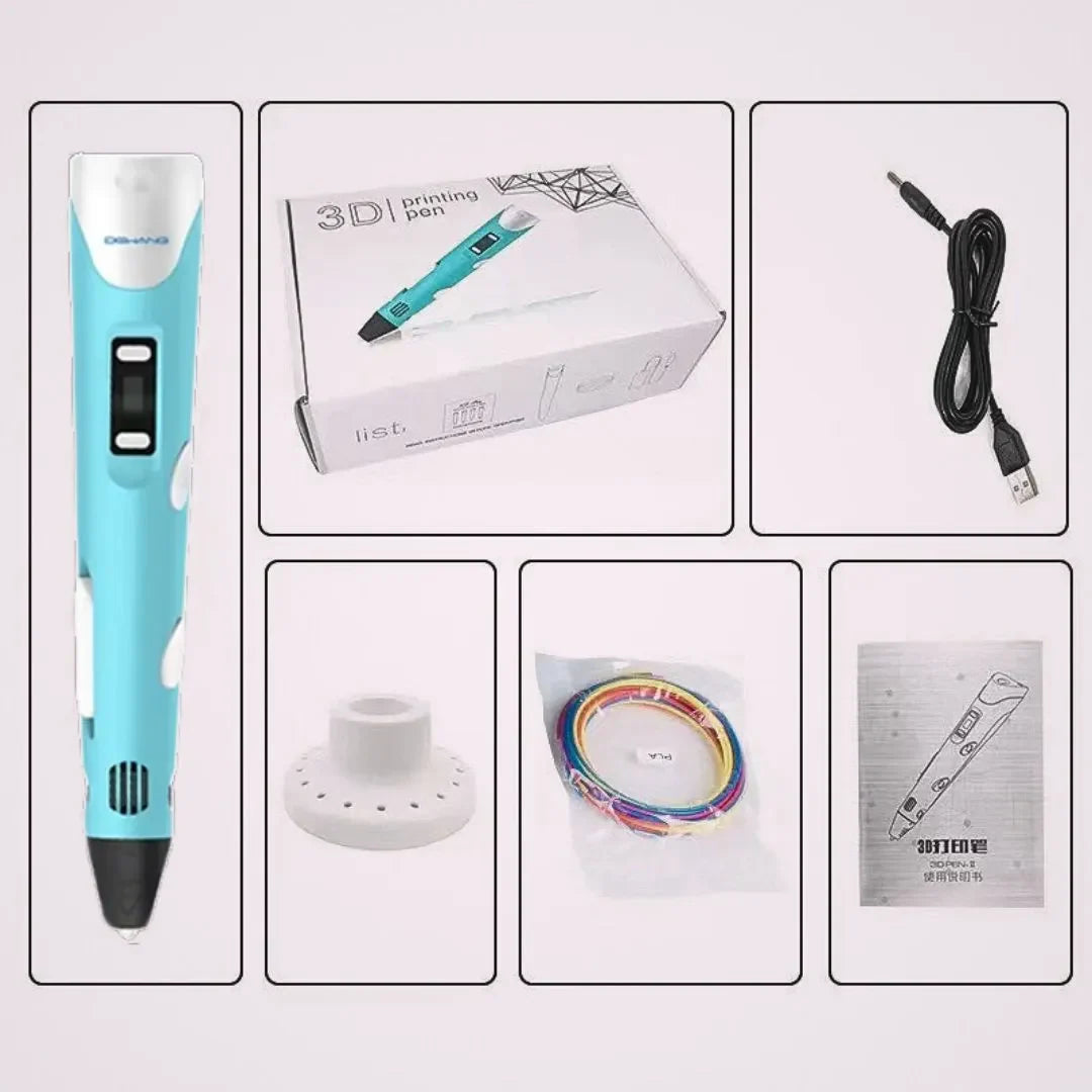 CreatePen Innovative 3D Printing Pen for Kids Creative Drawing Play