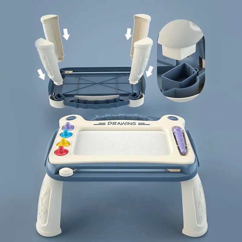 DoodleJoy Kids Magnetic Drawing Board – Mess-Free Creative Sketch Tablet for Toddlers