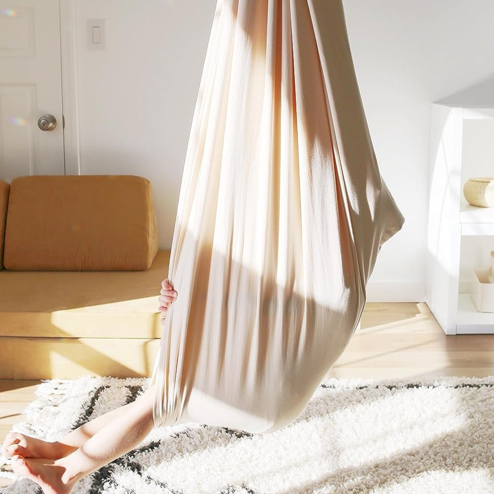 CalmNest Indoor Sensory Swing Chair for Kids Sensory Play and Relaxation