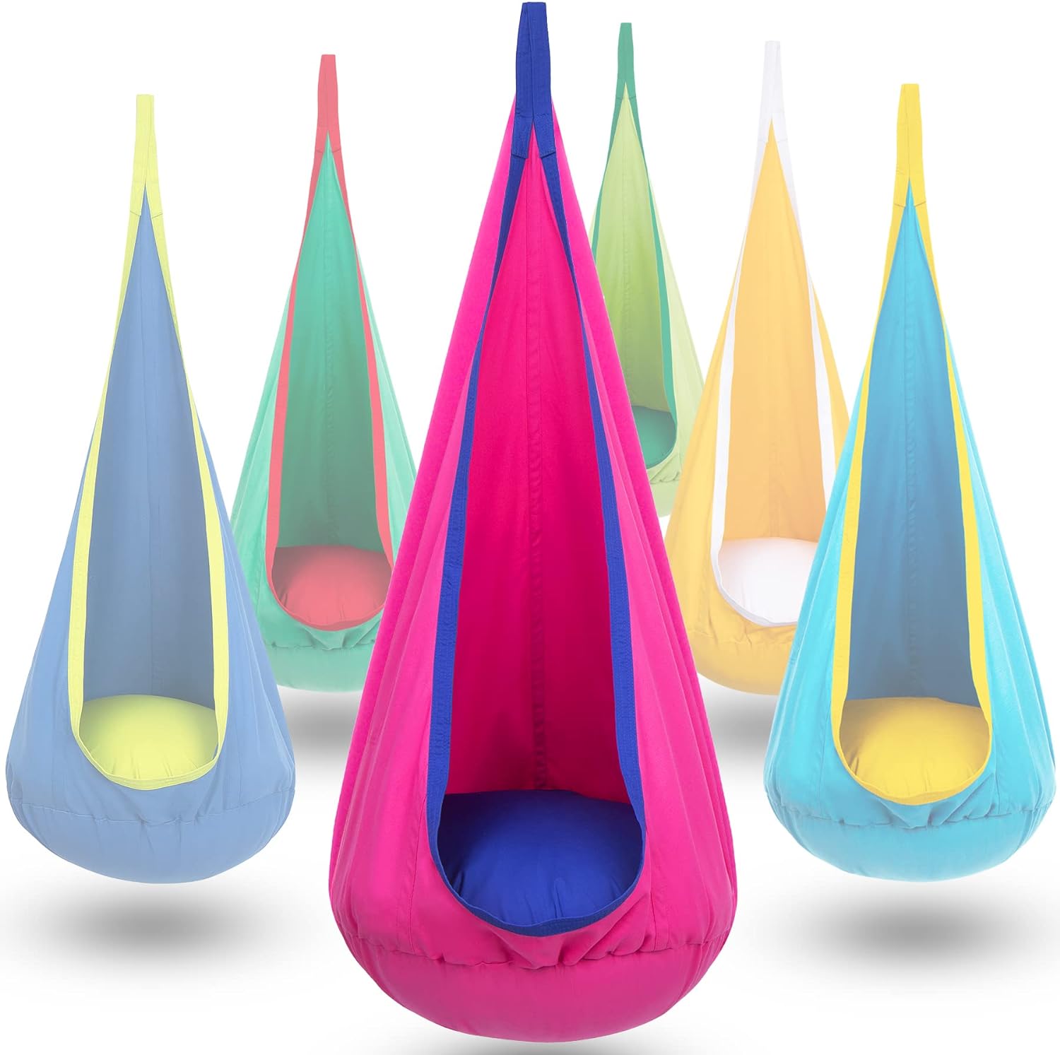 CloudSwing Kids Hammock Chair for Indoor and Outdoor Play with Soft Cushion