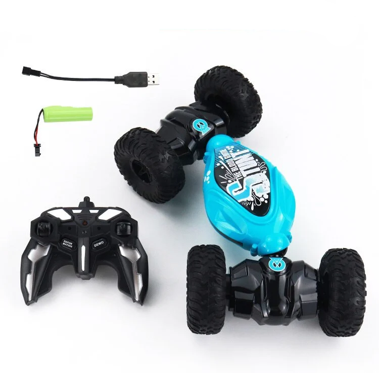 AirFlip Pro RC Stunt Car with Hand Gesture Control, 360° Spins & 4WD for Kids 6–14