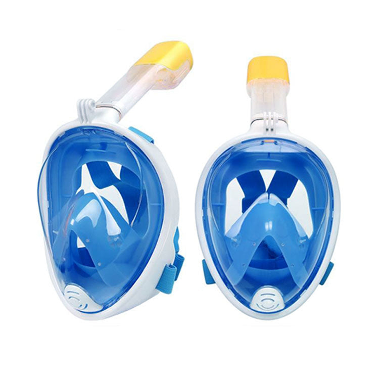 AquaView Kids Snorkel Mask with 180° Panoramic View, Dry Top Leak-Proof Design