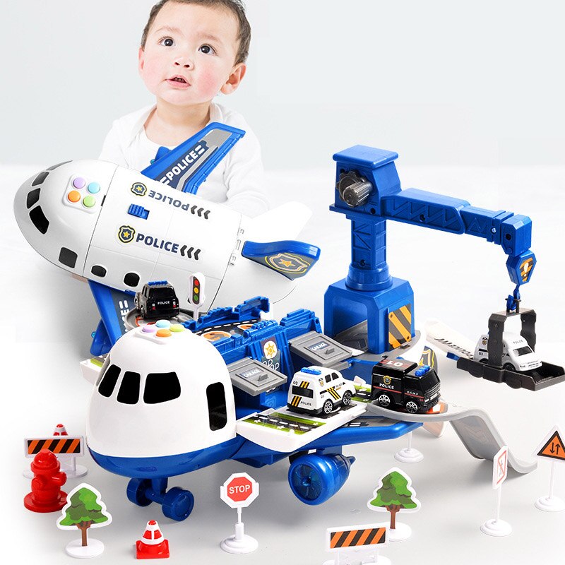 SkyExplorer Adventure Airplane Playset for Kids, 20-Piece Imaginative Role Play Toy Ages 3+