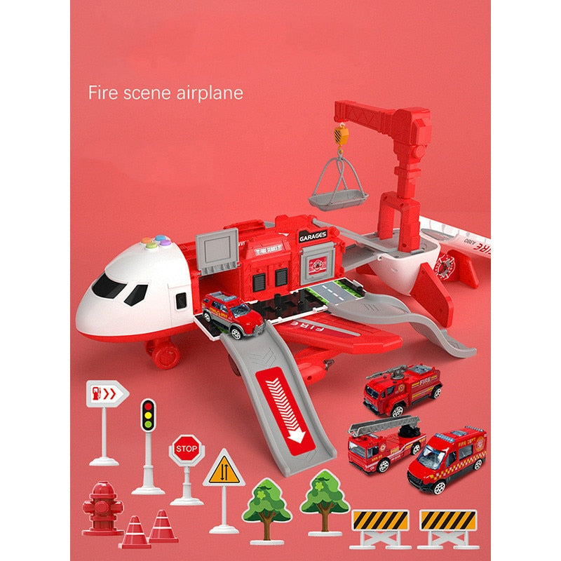 SkyExplorer Adventure Airplane Playset for Kids, 20-Piece Imaginative Role Play Toy Ages 3+