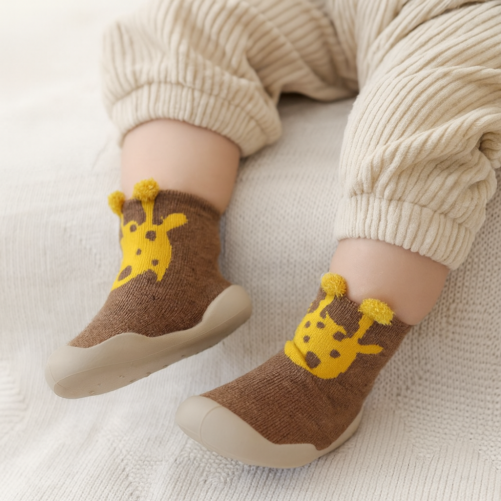 TinySteps Flex Baby Walking Shoes – Non-Slip Knit Upper with Soft Grip Sole