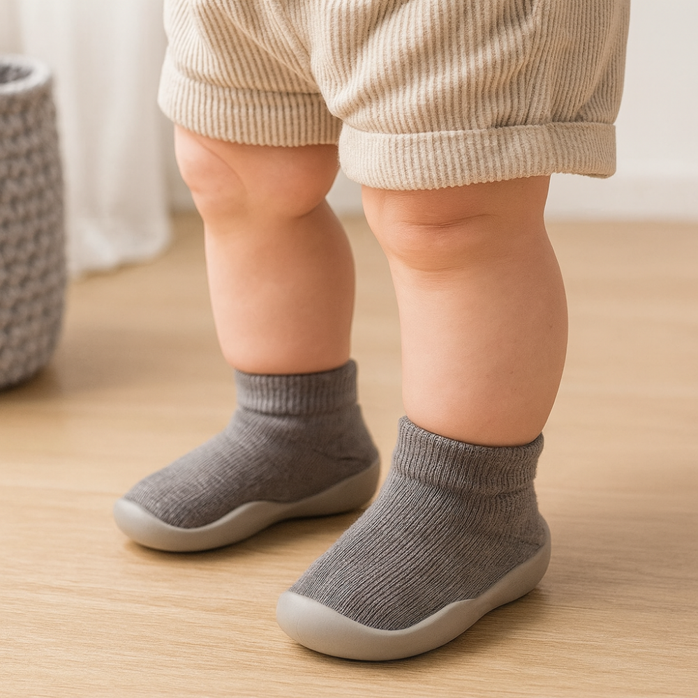 TinySteps Flex Baby Walking Shoes – Non-Slip Knit Upper with Soft Grip Sole