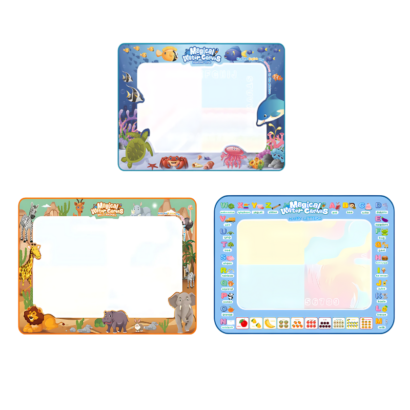 AquaArt Adventure Mat – Reusable Water Drawing Mat for Kids Learning & Play