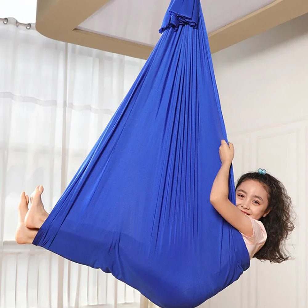 CalmiSwing Indoor Sensory Hammock Swing Calming Therapy Play Seat for Kids