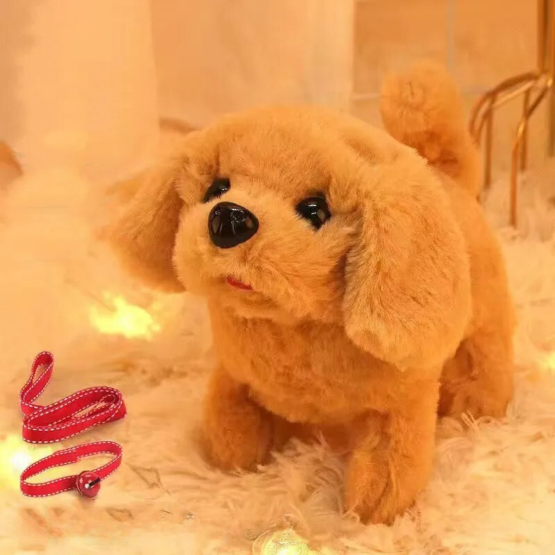 PupSteps Interactive Walking Plush Puppy Realistic Play Dog Toy