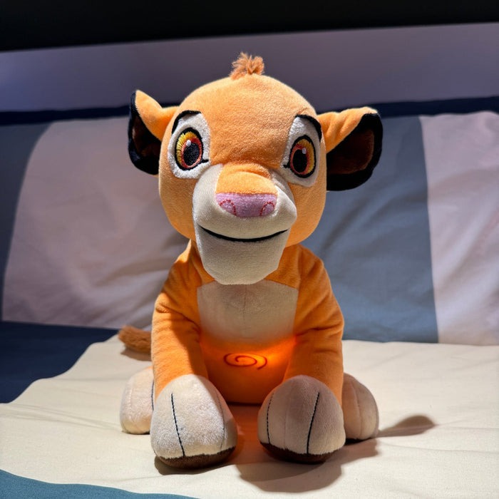 BreathBuddy Simba Animated Breathing Plush Toy with Soothing Motion for Kids