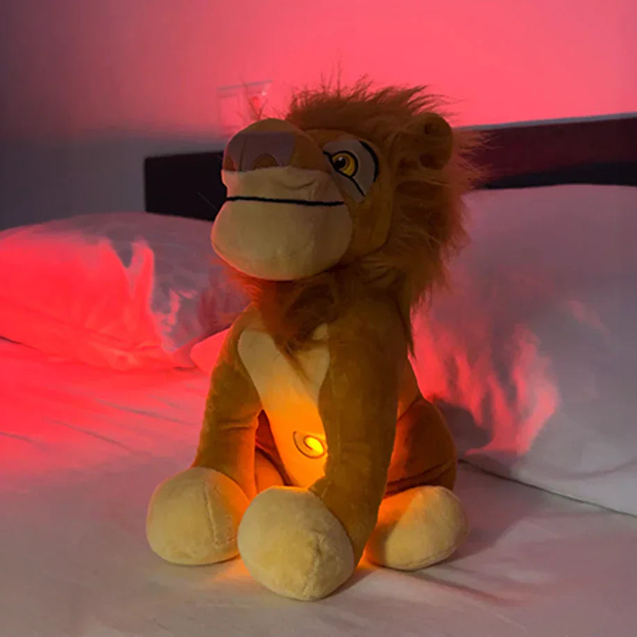 BreathBuddy Simba Animated Breathing Plush Toy with Soothing Motion for Kids