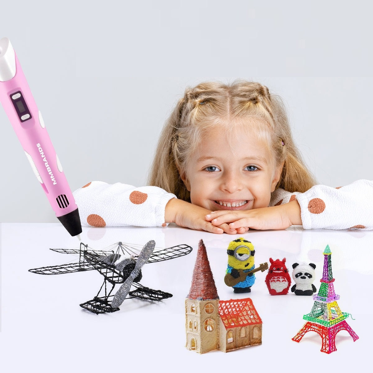 CreatePen Innovative 3D Printing Pen for Kids Creative Drawing Play