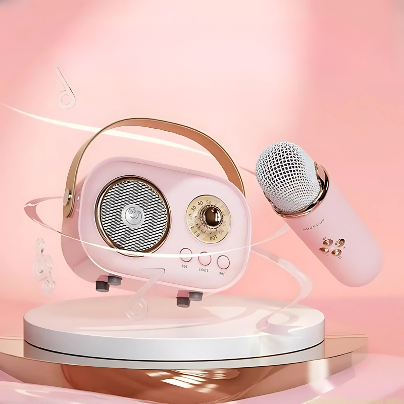 MicStar Kids Karaoke Speaker with Microphone Portable Music Toy