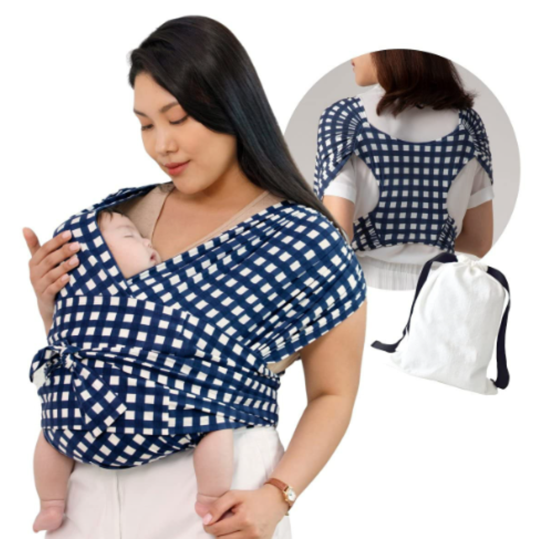 AirNest Ergonomic Baby Sling, Breathable Comfortable Newborn Carrier 0+ Months