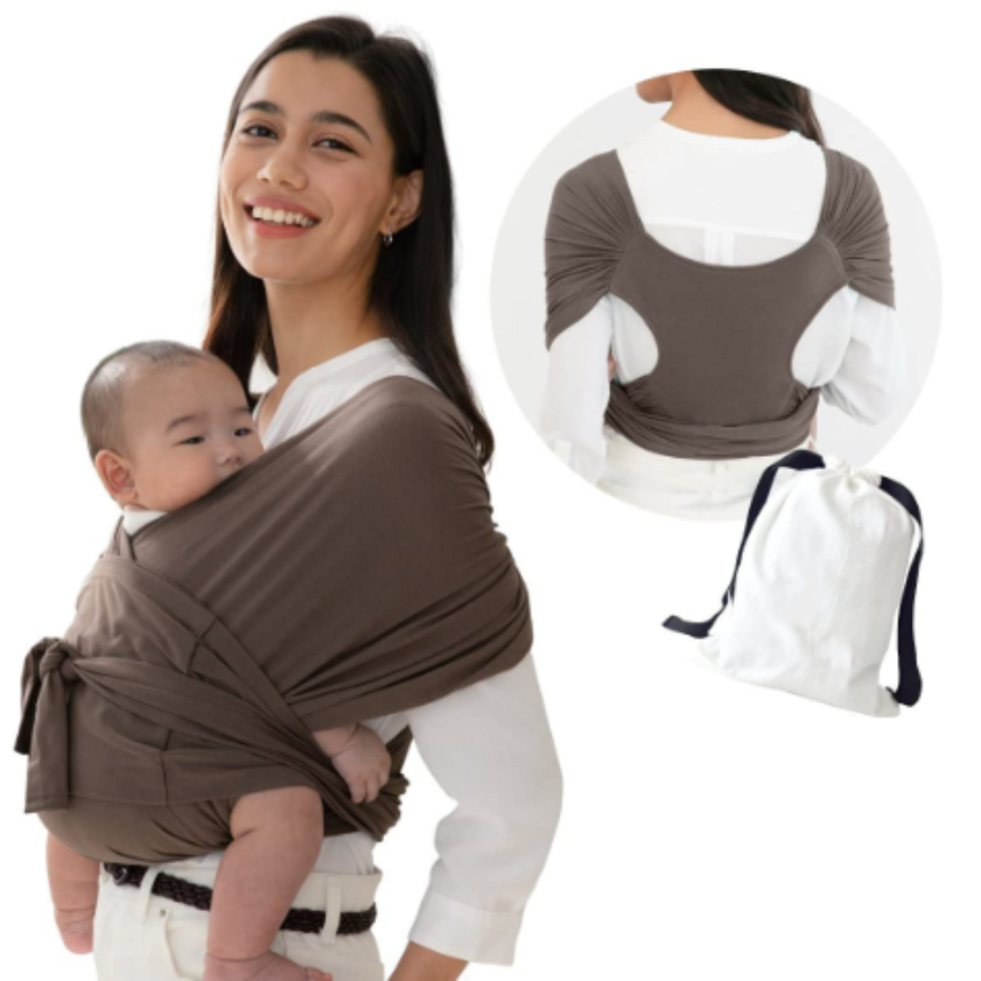 AirNest Ergonomic Baby Sling, Breathable Comfortable Newborn Carrier 0+ Months