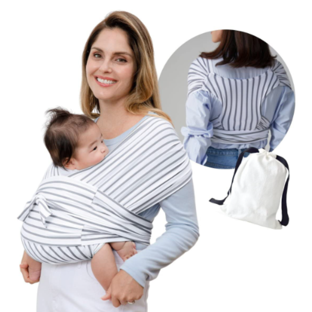 AirNest Ergonomic Baby Sling, Breathable Comfortable Newborn Carrier 0+ Months