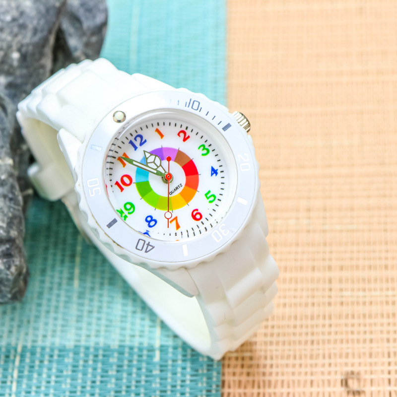 TimeSmart Kids Learning Watch – Color-Coded Educational Analog Watch for Children