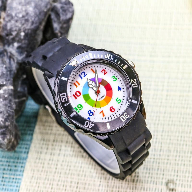 TimeSmart Kids Learning Watch – Color-Coded Educational Analog Watch for Children