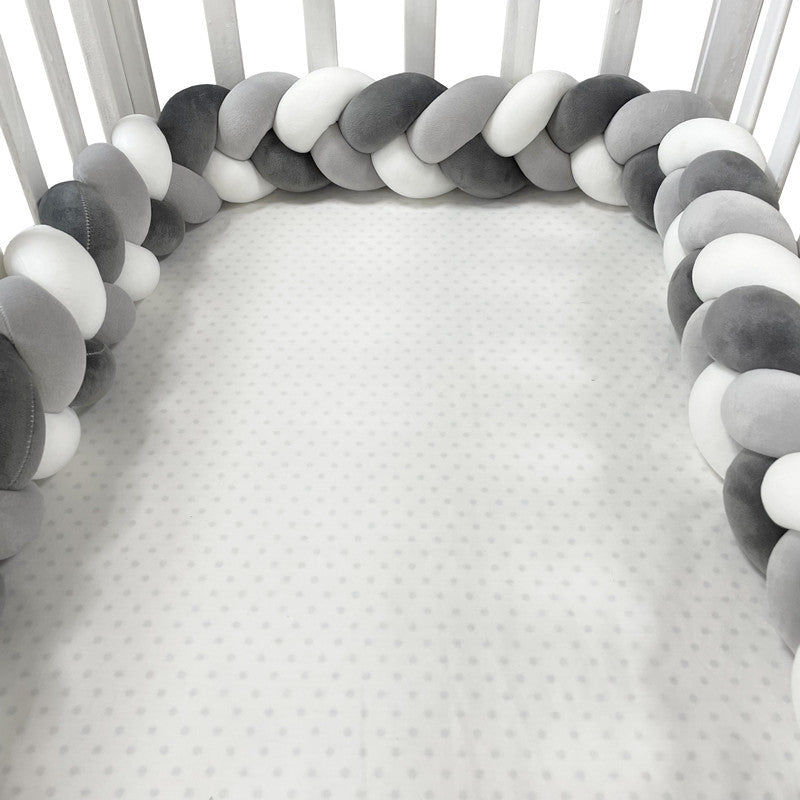 DreamGuard Soft Baby Crib Bumper, Safe Breathable Nursery Bedding Protector