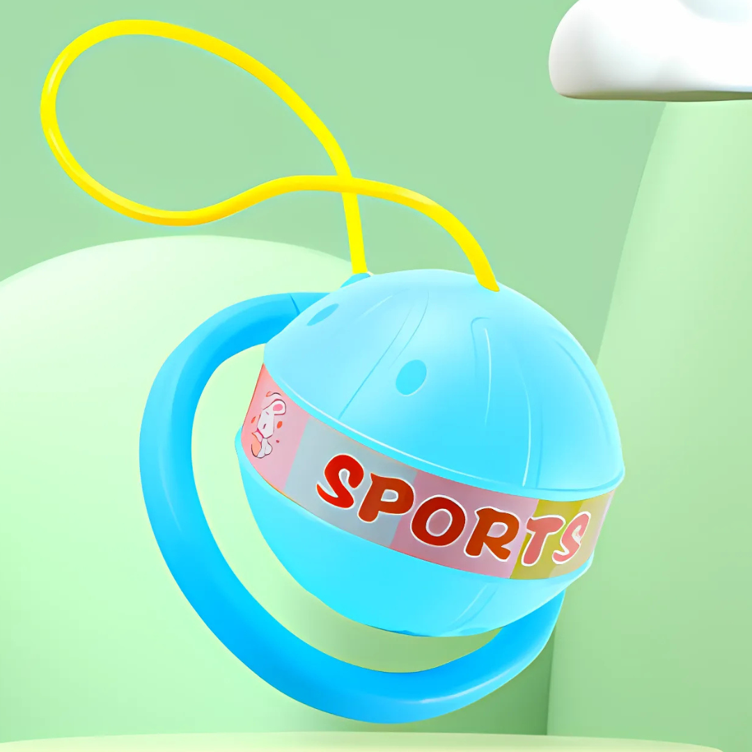 GlowBounce Light-Up Bouncing Ball Toy, Flashing LED Active Play for Kids & Family