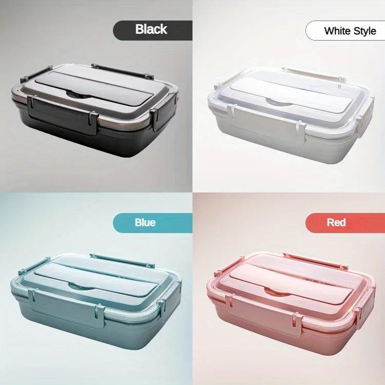FreshNest Steel Bento Lunch Box – Leak-Proof Stainless Steel Meal Container for Kids & Adults