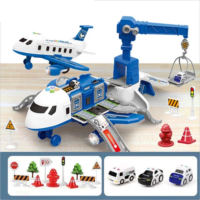 SkyPilot Interactive Toy Airplane for Toddlers with Lights, Sounds and Motion Play