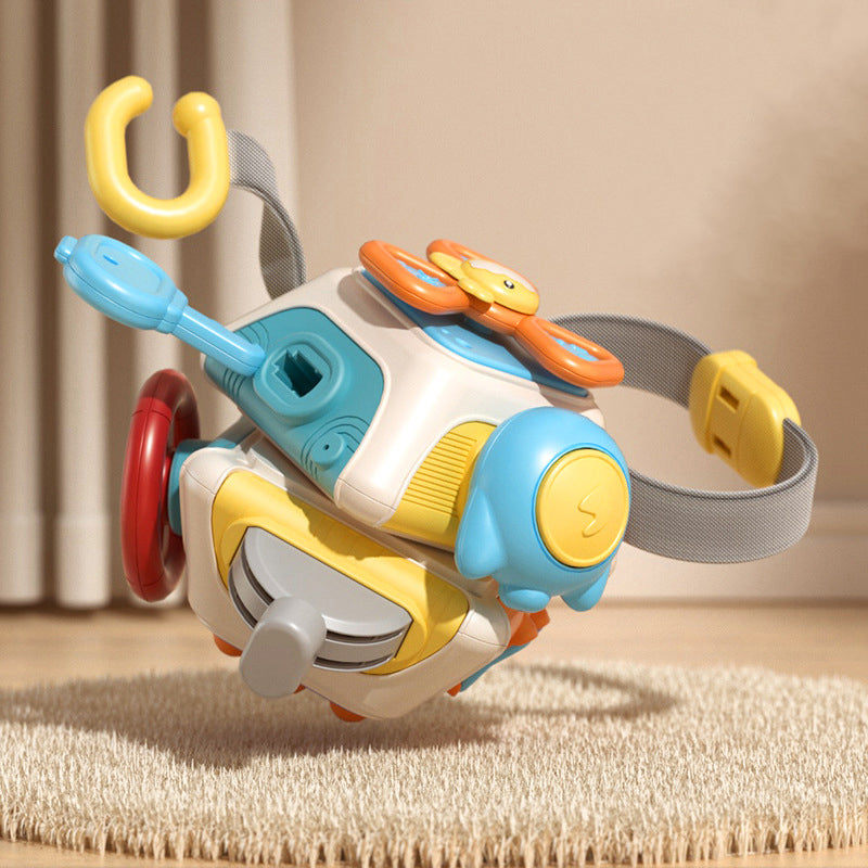 MindGrow Montessori Activity Cube, BPA-Free Motor Skills Toy for Toddlers 1–4