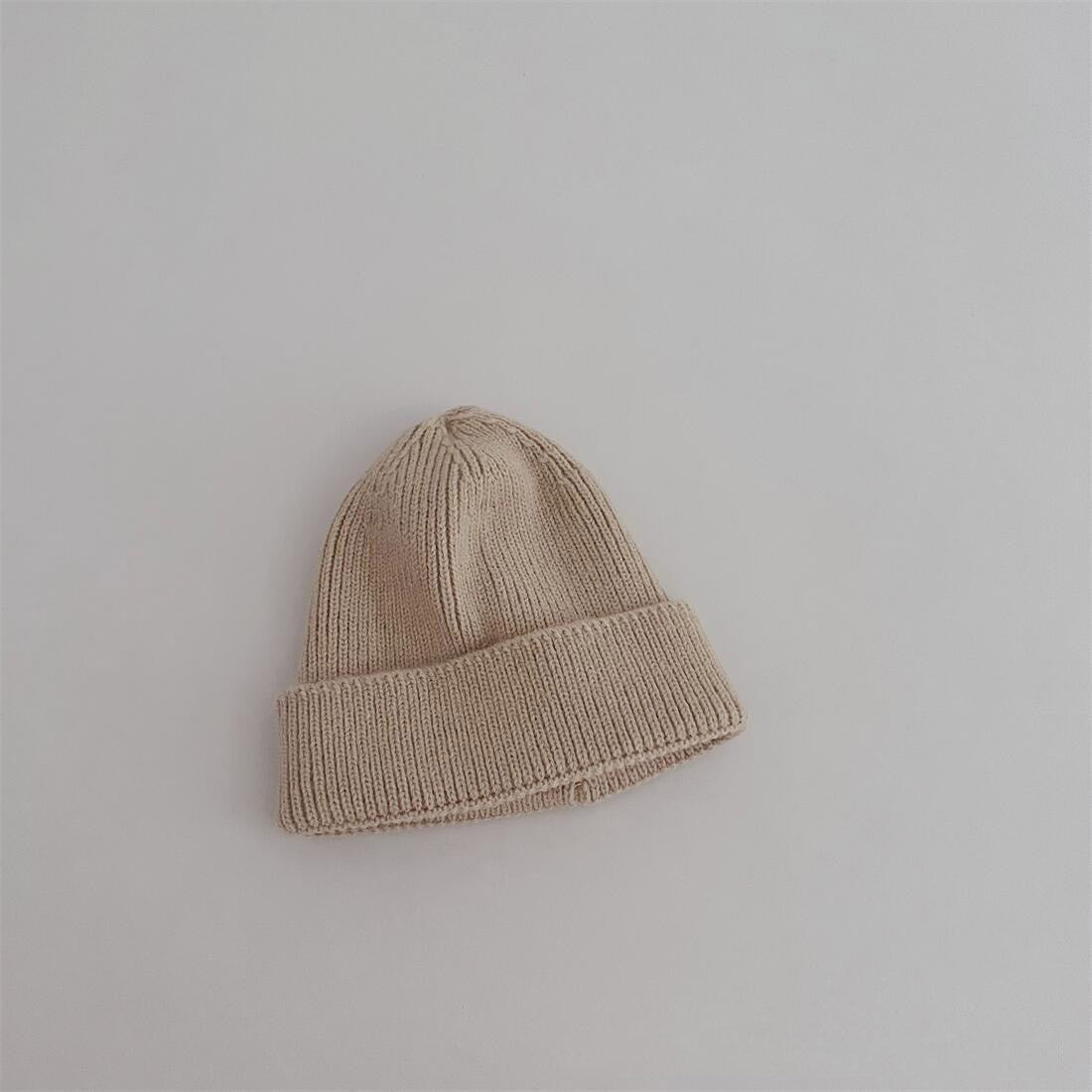 CozyNest Kids Knit Beanie – Soft Cotton Winter Hat for Toddlers Ages 1–4 Years