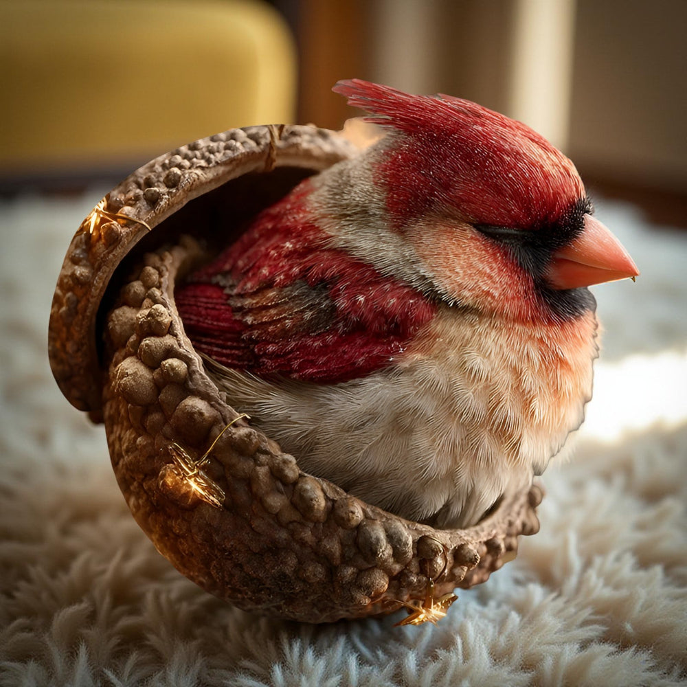 AcornBuddy Plush Woodland Acorn Character Toy, Soft Decorative Figure for Kids