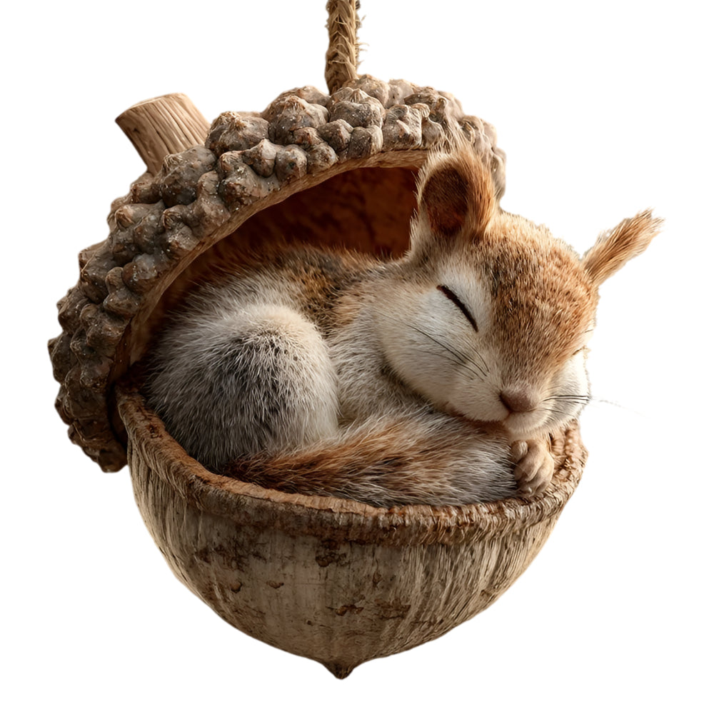 AcornBuddy Plush Woodland Acorn Character Toy, Soft Decorative Figure for Kids