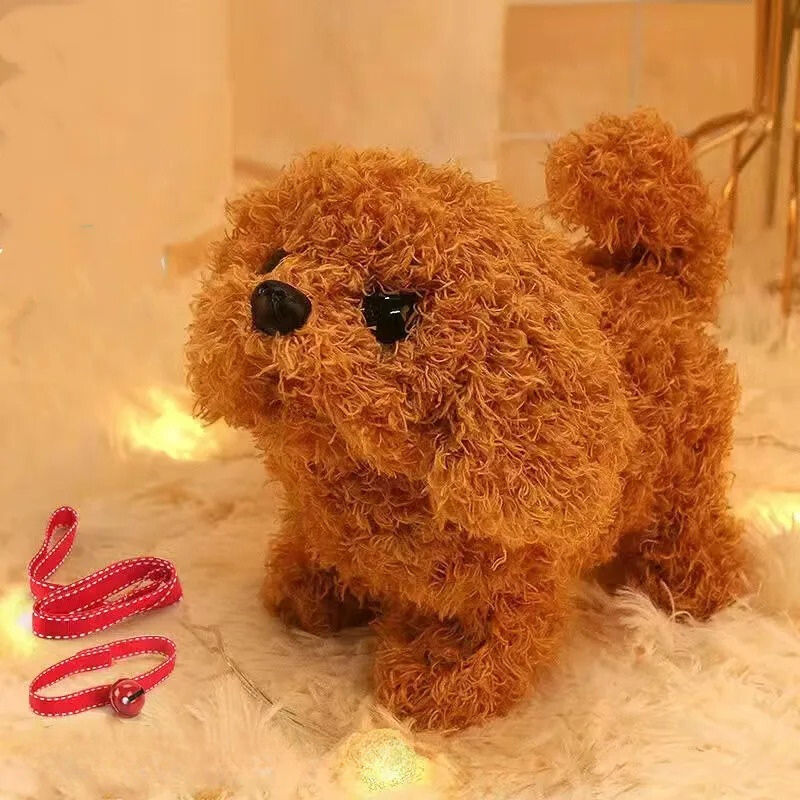 PupSteps Interactive Walking Plush Puppy Realistic Play Dog Toy