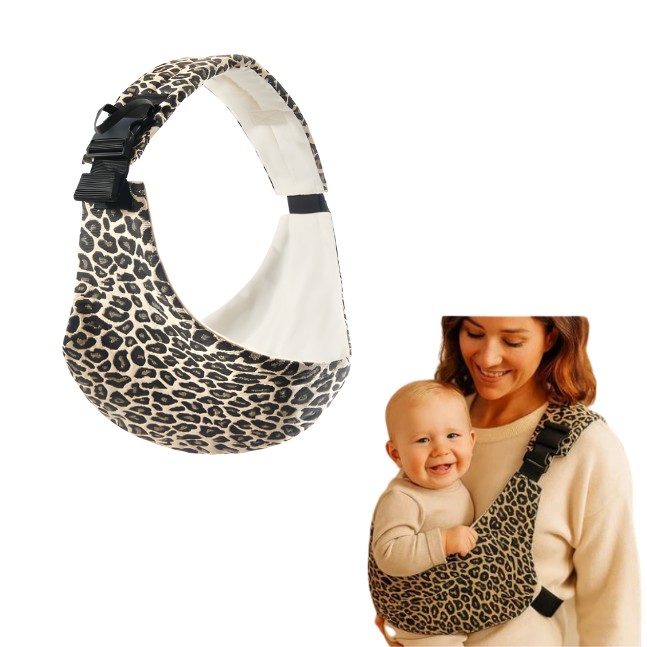 CuddleEase Ergonomic Baby Sling Carrier, Breathable Seat Newborn Wrap 0+ Months