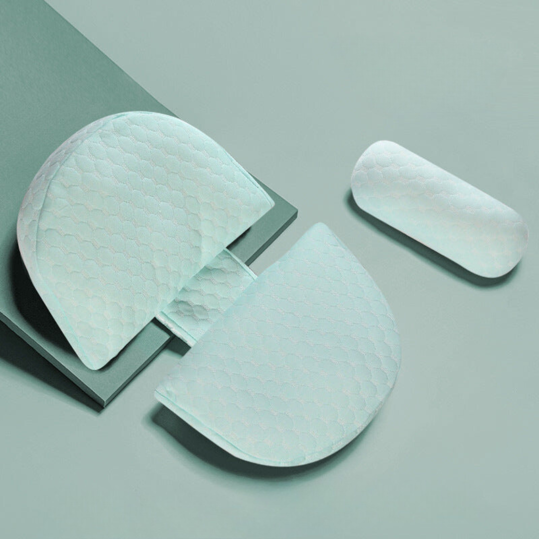 BellyNest Pregnancy Support Pillow for Side Sleeping and Full Body Comfort