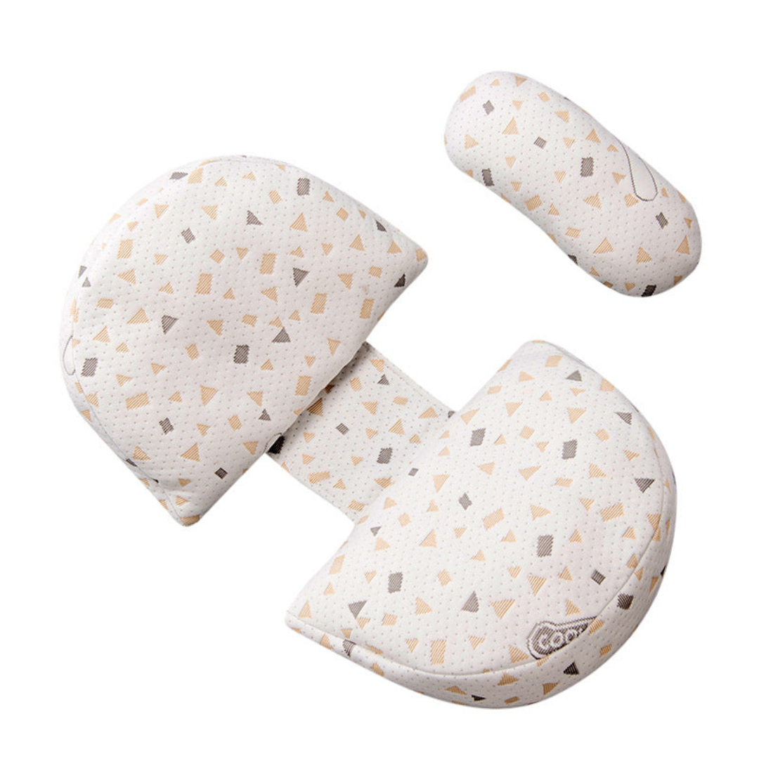 BellyNest Pregnancy Support Pillow for Side Sleeping and Full Body Comfort