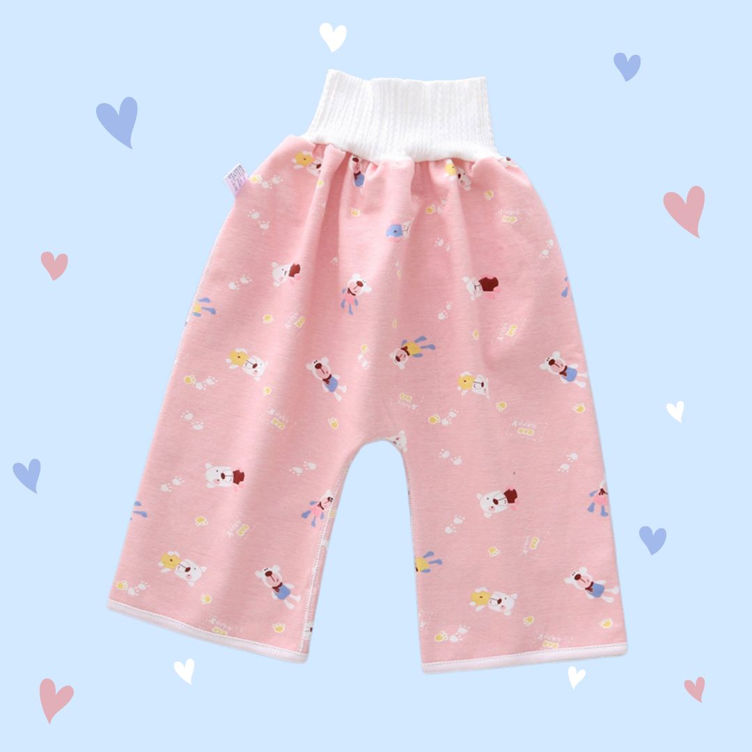 DryNest Reusable Anti-Leak Bedwetting Pants for Toddlers & Kids Night Use