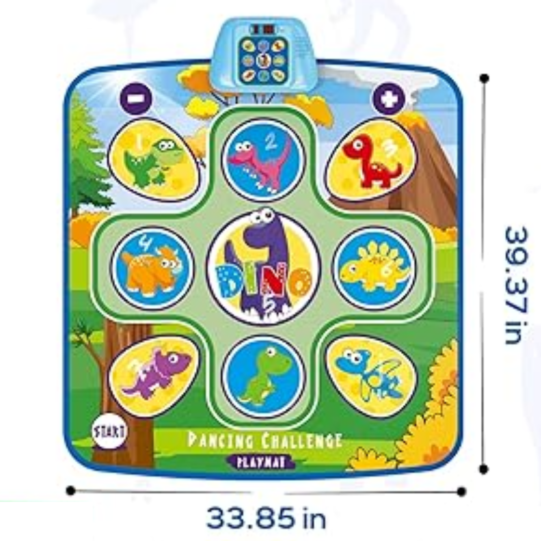 DanceBuddy Interactive Dance Toy for Kids 3+, Rhythm & Motor Skill Play